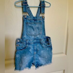 Girls overall shorts